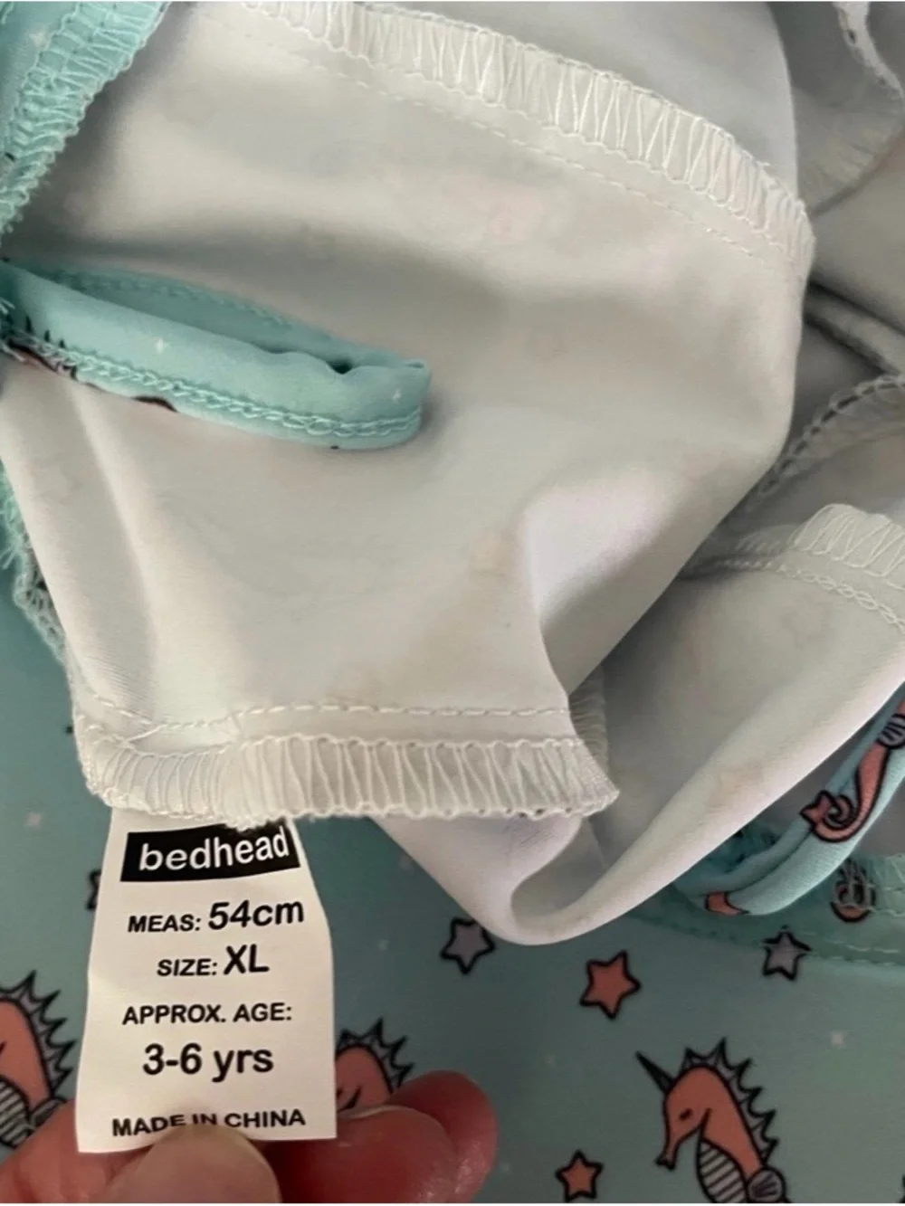 BedHead Bed Head 3T 4T 5 6 Seahorse Sun Hat Swim Baby Toddler Small Shop